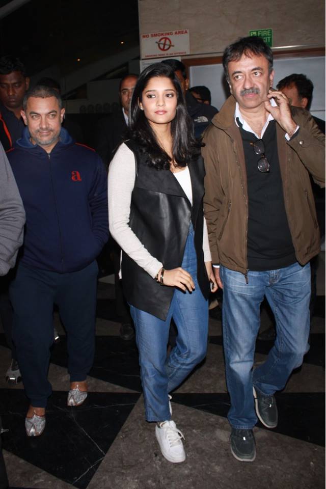 Bollywood actor Aamir Khan, Madhavan, Ritika Singh at Saala Khadoos special screening in Delhi. Saala Khadoos,Aamir Khan,Madhavan,Ritika Singh,Saala Khadoos special screening,Saala Khadoos special screening pics,Saala Khadoos special screening images,Saala Khadoos special screening photos,Saala Khadoos special screening pictures,Saala Khadoos specia