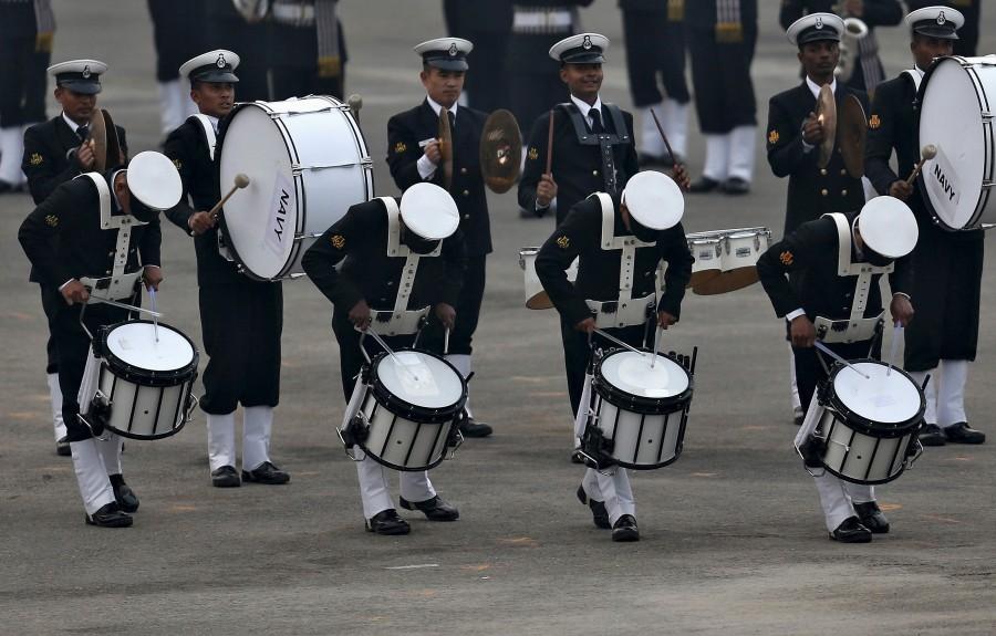 The ceremony symbolises retreat after a day on the battlefield, and marks the official end of the Indian Republic Day celebrations. Beating Retreat ceremony,Beating Retreat,Republic Day celebrations,modi,Narendra Modi,Prime Minister Narendra Modi,Pranab Mukherjee