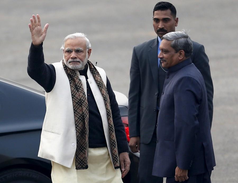 The ceremony symbolises retreat after a day on the battlefield, and marks the official end of the Indian Republic Day celebrations. Beating Retreat ceremony,Beating Retreat,Republic Day celebrations,modi,Narendra Modi,Prime Minister Narendra Modi,Pranab Mukherjee