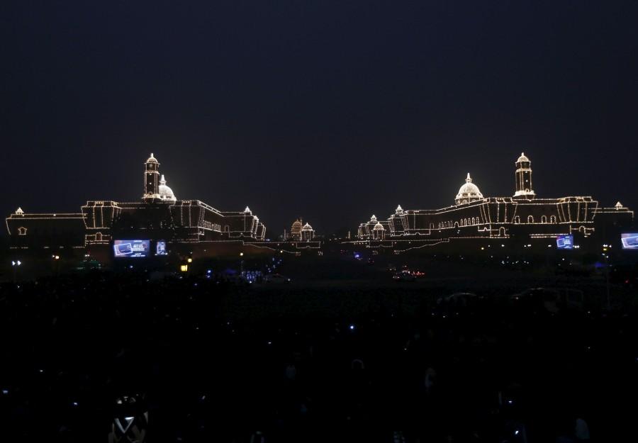 The ceremony symbolises retreat after a day on the battlefield, and marks the official end of the Indian Republic Day celebrations. Beating Retreat ceremony,Beating Retreat,Republic Day celebrations,modi,Narendra Modi,Prime Minister Narendra Modi,Pranab Mukherjee