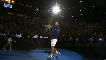 Andy Murray beaten by Novak Djokovic,Novak Djokovic,Novak Djokovic beats Andy Murray,Australian Open final,Australian Open final 2016,Novak Djokovic wins Australian Open final,Novak Djokovic champion,Andy Murray