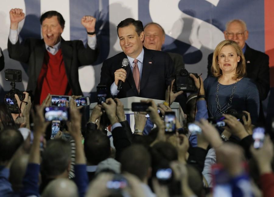 Arch conservative Ted Cruz, a Tea Party favourite, scored an upset victory over Republican frontrunner Donald Trump, while Democrats Hillary Clinton and Bernie Sanders were locked in a virtual tie in the nation's first presidential race. US Presidential Election 2016,US Presidential Election,Cruz wins,Donald Trump,Ted Cruz,Marco Rubio,Presidential Election,Presidential Election 2016