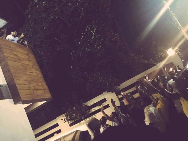 South Indian actor Simbu celebrated his birthday with family, friends and fans. Simbu,Simbu Birthday Celebration,Simbu Birthday,Simbu Birthday party,actor Simbu,Silambarasan,actor Silambarasan,Idhu Namma Aalu