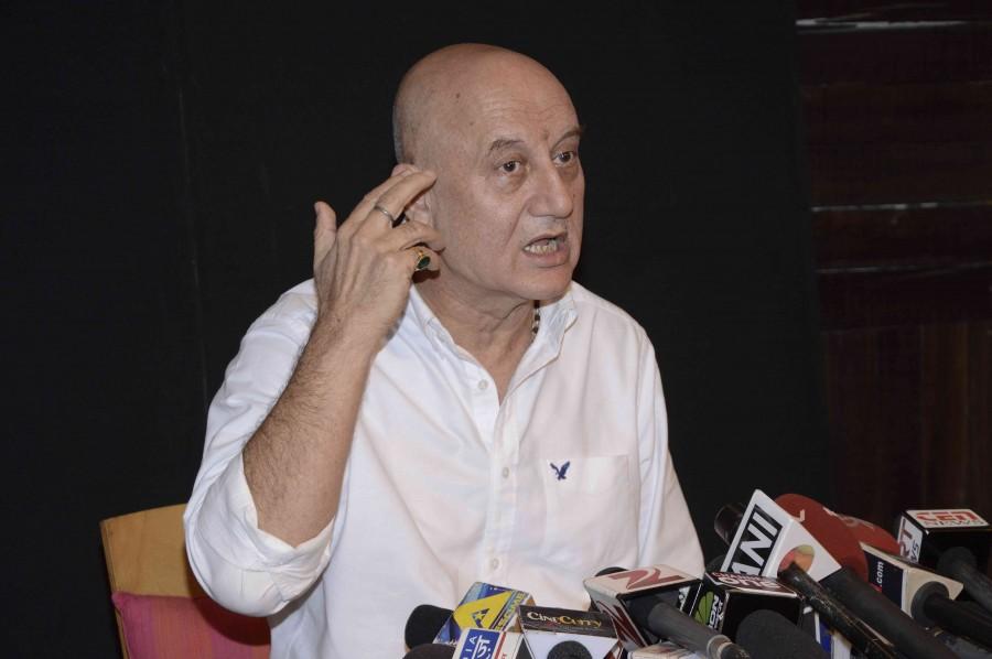 Veteran actor Anupam Kher on Tuesday said he was Anupam Kher,actor Anupam Kher,Veteran actor Anupam Kher,Pakistan denying visa,Anupam Kher on Pakistan denying visa,Pakistan denies visa to Anupam Kher,Visa Denied