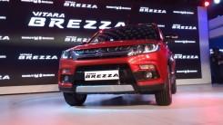 Passenger automobile major Maruti Suzuki on Wednesday unveiled its compact SUV (sports utility vehicle) Vitara Brezza.