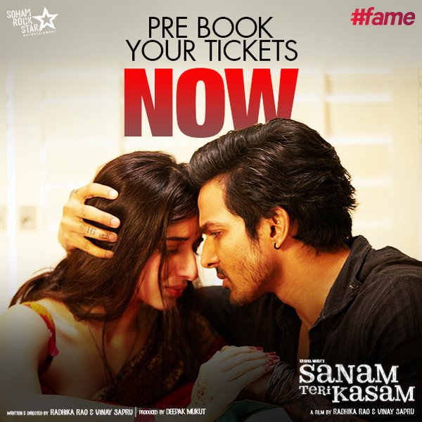 Sanam Teri Kasam is an upcoming Bollywood movie. Harshvardhan Rane and Mawra Hocane in the lead role. Sanam Teri Kasam,Sanam Teri Kasam first look,Sanam Teri Kasam poster,Harshvardhan Rane,Mawra Hocane
