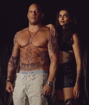 Hollywood star Vin Diesel has shared some stunning photographs of his with Bollywood actress Deepika Padukone from their shooting schedule for the film 