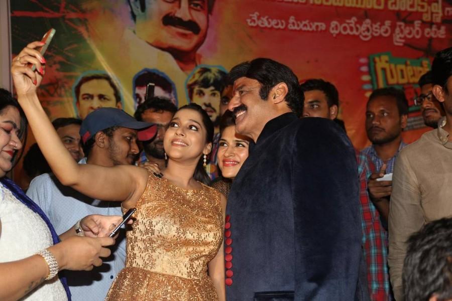 Telugu upcoming movie Guntur Talkies Trailer Launch held at Hyderabad. Nandamuri Balakrishna,Balakrishna,Guntur Talkies Trailer Launch,Guntur Talkies Trailer,Guntur Talkies Trailer Launch pics,Guntur Talkies Trailer Launch images,Guntur Talkies Trailer Launch photos,Guntur Talkies Trailer Launch pictures,Guntur Talkies Trail