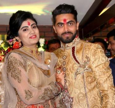 Indian Cricket player Ravindra Jadeja engaged to Riva Solanki.