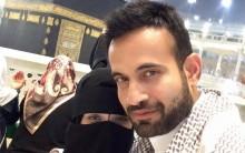 Cricketer Irfan Pathan ties the knot with 21-year-old Safa Baig in Mecca.