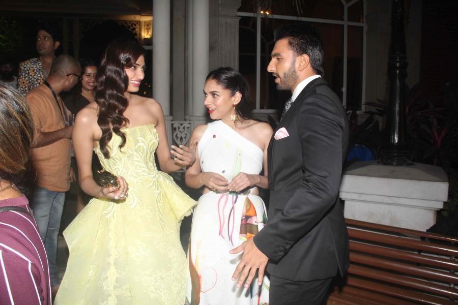 Second edition of the Nykaa.com Femina Beauty Awards 2016 event held at ITC Grand Central, Parel. Nykaa Femina Beauty Awards 2016,Nykaa Femina Beauty Awards,Sonakshi Sinha,Ranveer Singh,Athiya Shetty,Aditi Rao Hydari,Sunny Leone,Elli Avram,Daniel Weber,Divya Khosla,Sophie Choudry,Nykaa Femina Beauty Awards pics,Nykaa Femina Beauty Awards images,Nykaa