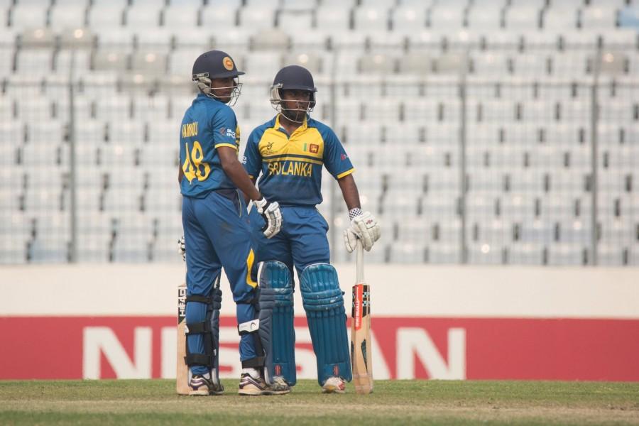 India are the first team into Sunday's U-19 CWC final after a 97 run win over Sri Lanka. U-19 World Cup,U 19 World Cup,ICC U-19 World Cup 2016,India beat Sri Lanka by 97 runs,India beat Sri Lanka,India enters U-19 World Cup,Team India,u19 world cup india,Rahul Dravid