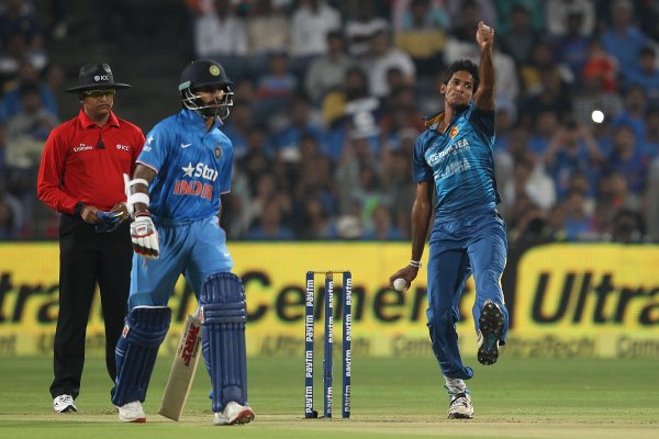 Sri Lanka beat India by 5 wickets with two overs still in hand. Sri Lanka,Sri Lanka vs India,Sri Lanka vs India 2016,Sri Lanka vs India T20