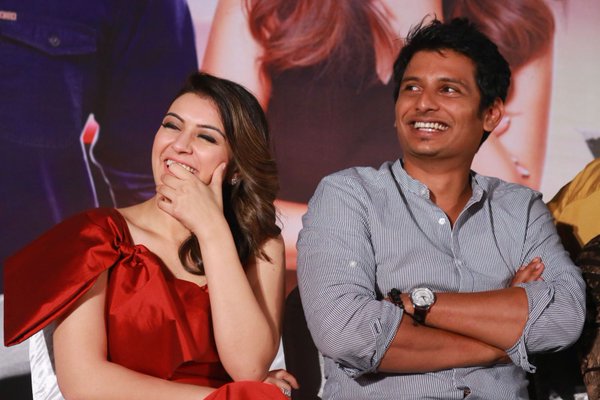 Pokkiri Raja Movie Single Track Launch held at Chennai. Celebs like Jiiva, Sibiraj, Hansika Motwani, T Rajender graced the event. Pokkiri Raja,Pokkiri Raja Single Track Launch,Pokkiri Raja audio launch,Jeeva,Sibiraj,Hansika Motwani,T Rajender,Pokkiri Raja Single Track Launch pics,Pokkiri Raja Single Track Launch images,Pokkiri Raja Single Track Launch photos,Pokkiri Raja Single Trac