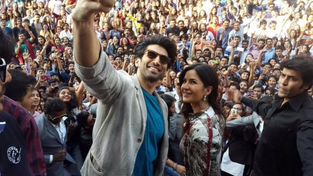 Lead pair of the upcoming film 'Fitoor', Aditya Roy Kapur and Katrina Kaif are on a promotional spree.