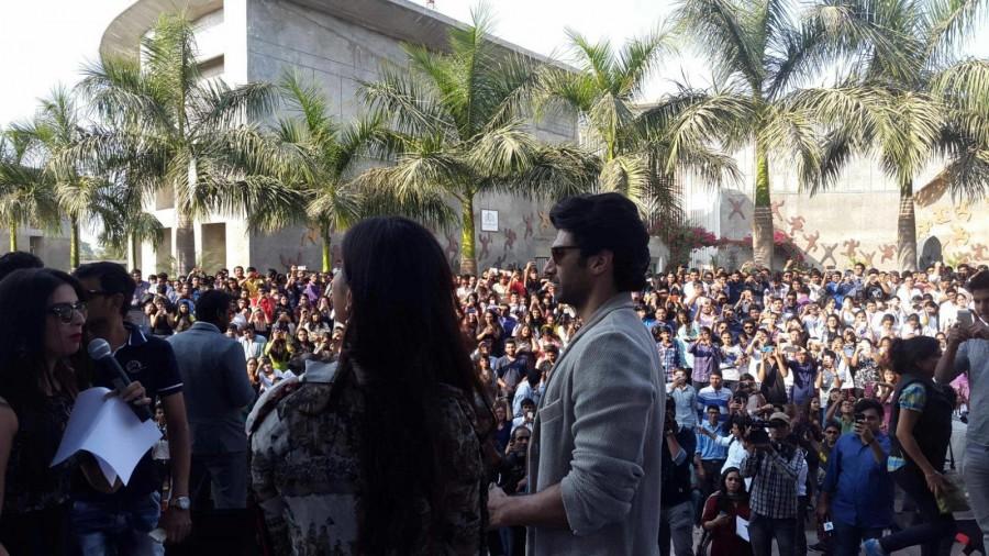 Lead pair of the upcoming film 'Fitoor', Aditya Roy Kapur and Katrina Kaif are on a promotional spree. Aditya Roy Kapur,Katrina Kaif,Aditya Roy Kapur and Katrina Kaif,Fitoor,bollywood movie Fitoor,Fitoor promotion,Fitoor movie promotion