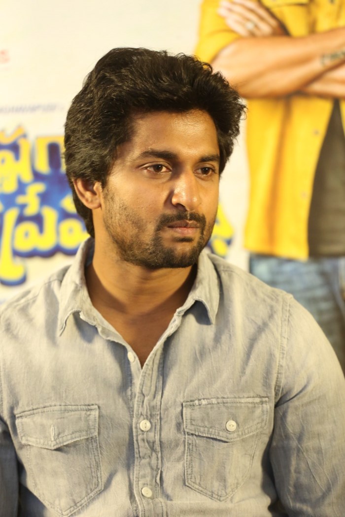 South Indian Actor Nani at Krishna Gadi Veera Prema Gadha Interview. Nani,Krishna Gadi Veera Prema Gadha,Krishna Gadi Veera Prema Gadha interview,KVPG Interview