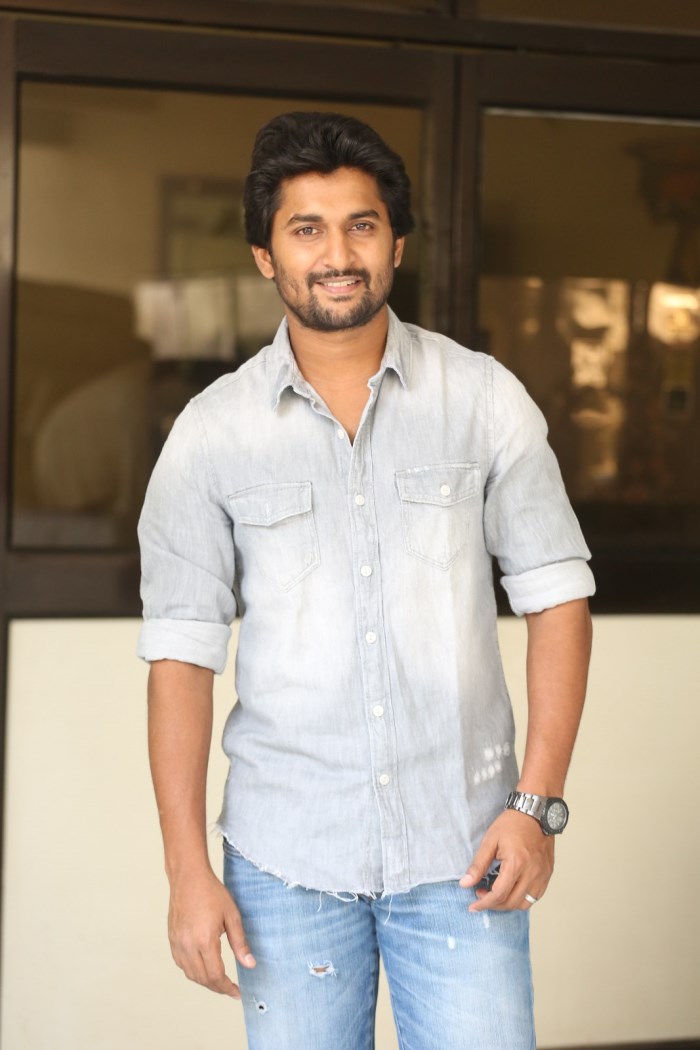 South Indian Actor Nani at Krishna Gadi Veera Prema Gadha Interview. Nani,Krishna Gadi Veera Prema Gadha,Krishna Gadi Veera Prema Gadha interview,KVPG Interview