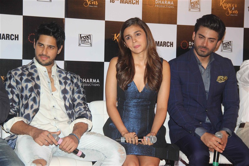 Photos of Kapoor & Sons Trailer launch. Celebs like Rajat Kapoor, Ratna Pathak Shah, Shakun Batra, Sidharth Malhotra, Alia Bhatt, Fawad Khan, Karan Johar graced the event. Kapoor & Sons,Kapoor & Sons Trailer launch,Kapoor & Sons Trailer,Rajat Kapoor,Ratna Pathak Shah,Shakun Batra,Sidharth Malhotra,Alia Bhatt,Fawad Khan,Karan Johar,Kapoor & Sons Trailer launch pics,Kapoor & Sons Trailer launch images,Kapo