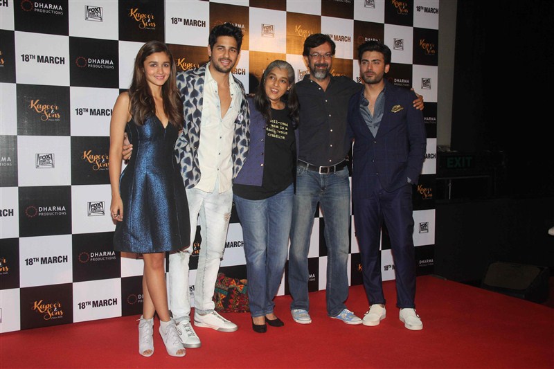 Photos of Kapoor & Sons Trailer launch. Celebs like Rajat Kapoor, Ratna Pathak Shah, Shakun Batra, Sidharth Malhotra, Alia Bhatt, Fawad Khan, Karan Johar graced the event. Kapoor & Sons,Kapoor & Sons Trailer launch,Kapoor & Sons Trailer,Rajat Kapoor,Ratna Pathak Shah,Shakun Batra,Sidharth Malhotra,Alia Bhatt,Fawad Khan,Karan Johar,Kapoor & Sons Trailer launch pics,Kapoor & Sons Trailer launch images,Kapo