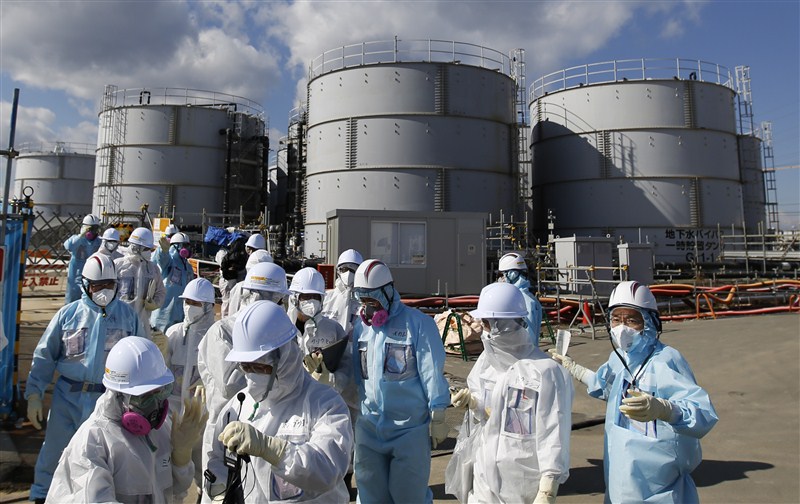 A glimpse of the tsunami-crippled Fukushima Daiichi nuclear power plant, almost five years after the nuclear disaster. Fukushima,tsunami-crippled Fukushima,nuclear power plant,nuclear disaster,Fukushima Daiichi nuclear power plant,Five Years After the Nuclear Disaster,Nuclear Disaster After Five Years