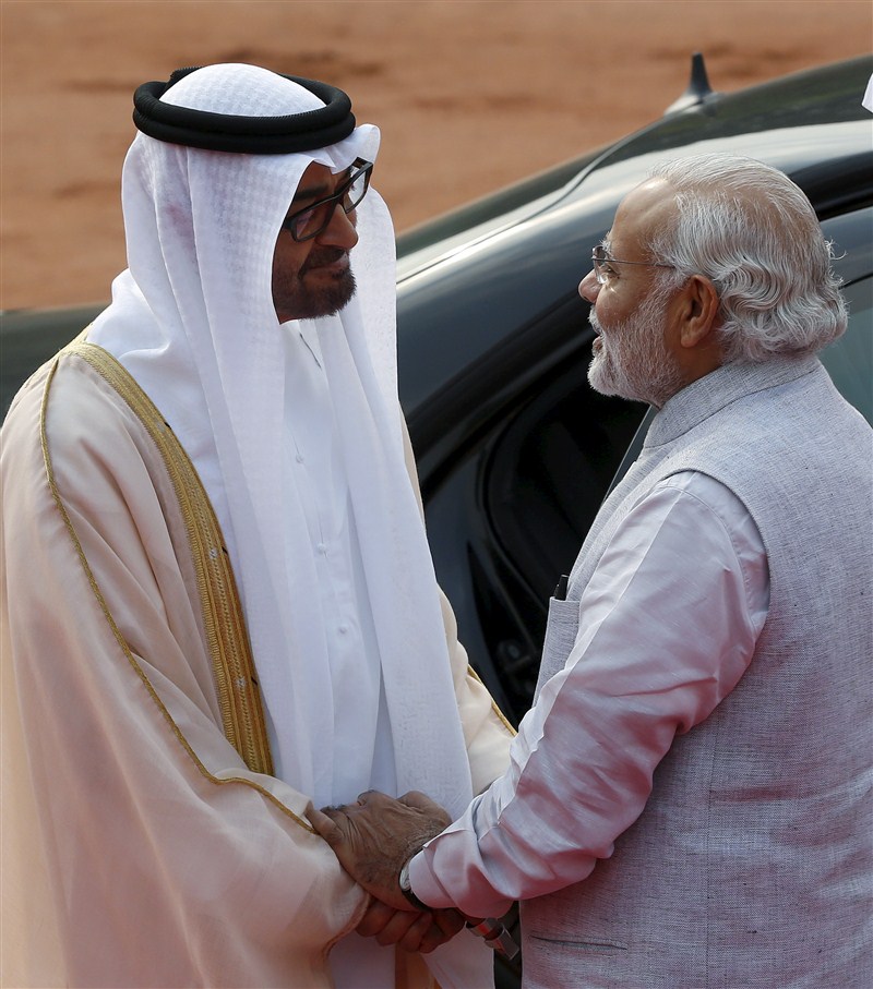 Sheikh Mohammed bin Zayed, Crown Prince of Abu Dhabi and Deputy Supreme Commander of the Armed Forces arrived New Delhi. Sheikh Mohammed bin Zayed,Sheikh Mohammed bin Zayed arrives in New Delhi,Crown Prince of Abu Dhabi,Deputy Supreme Commander of the Armed Forces,Prime Minister Narendra Modi,Narendra Modi,PM Narendra Modi,Modi