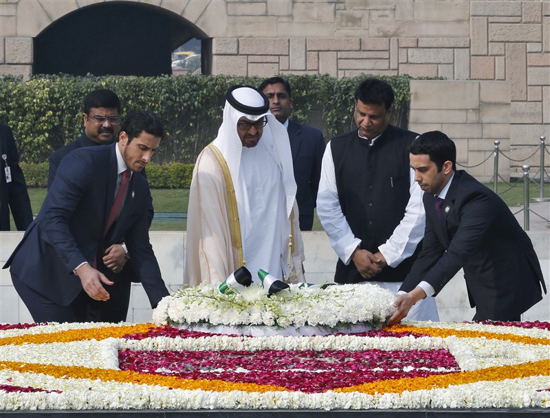 Sheikh Mohammed bin Zayed, Crown Prince of Abu Dhabi and Deputy Supreme Commander of the Armed Forces arrived New Delhi. Sheikh Mohammed bin Zayed,Sheikh Mohammed bin Zayed arrives in New Delhi,Crown Prince of Abu Dhabi,Deputy Supreme Commander of the Armed Forces,Prime Minister Narendra Modi,Narendra Modi,PM Narendra Modi,Modi