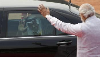 Sheikh Mohammed bin Zayed,Sheikh Mohammed bin Zayed arrives in New Delhi,Crown Prince of Abu Dhabi,Deputy Supreme Commander of the Armed Forces,Prime Minister Narendra Modi,Narendra Modi,PM Narendra Modi,Modi