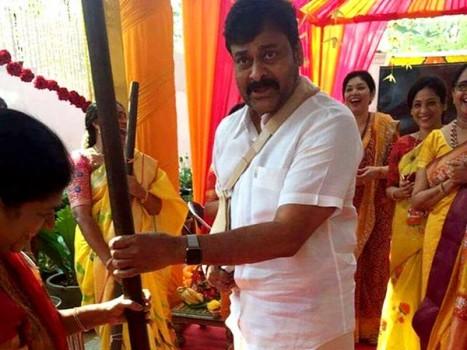 Photos of Chiranjeevi's Younger Daughter Srija's Wedding Preparation.