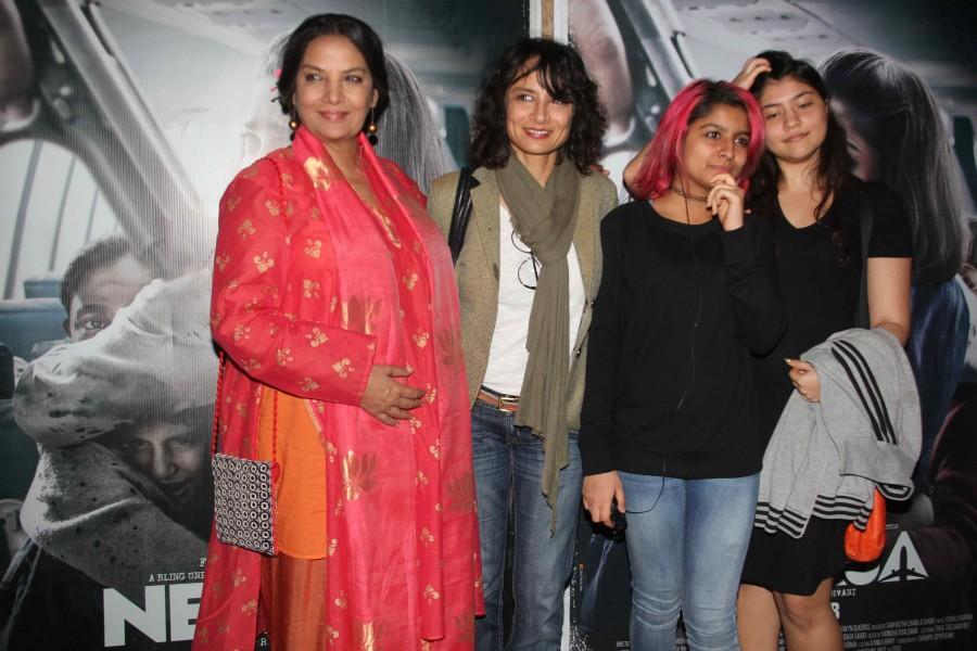 Sonam Kapoor upcoming movie 'Neerja' Special screening held at Light Box. Sonam Kapoor,Neerja,Neerja Special screening at Light Box,Neerja Special screening,Dia Mirza,Huma Qureshi,Sophie Choudry,Neerja Special screening pics,Neerja Special screening images,Neerja Special screening photos,Neerja Special screening stills,Neerja S