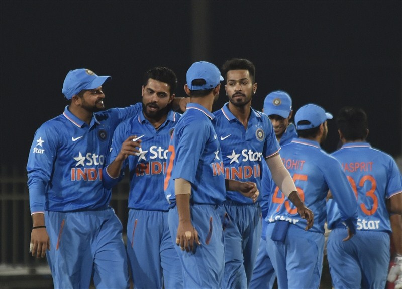 India produced an all-round performance to outclass Sri Lanka by 69 runs in the second T20 International at the Jharkhand International Stadium here on Friday to level the three-match series 1-1. India thrash Sri Lanka,India thrash Sri Lanka by 69 runs,India vs Sri Lanka,India Vs Srilanka,India vs Sri Lanka T20 Series,India vs Sri Lanka 2016,India vs Sri Lanka photos,India vs Sri Lanka stills,India vs Sri Lanka pics,India vs Sri Lanka images,Indi