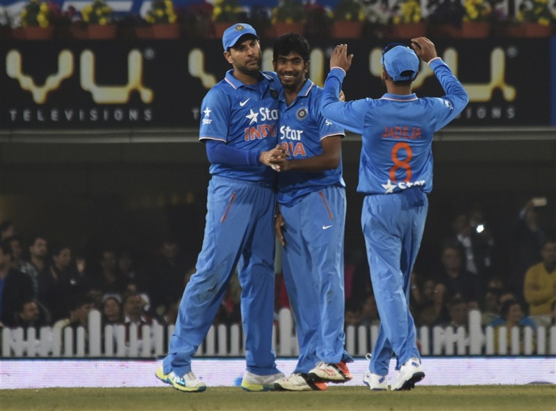 India produced an all-round performance to outclass Sri Lanka by 69 runs in the second T20 International at the Jharkhand International Stadium here on Friday to level the three-match series 1-1. India thrash Sri Lanka,India thrash Sri Lanka by 69 runs,India vs Sri Lanka,India Vs Srilanka,India vs Sri Lanka T20 Series,India vs Sri Lanka 2016,India vs Sri Lanka photos,India vs Sri Lanka stills,India vs Sri Lanka pics,India vs Sri Lanka images,Indi