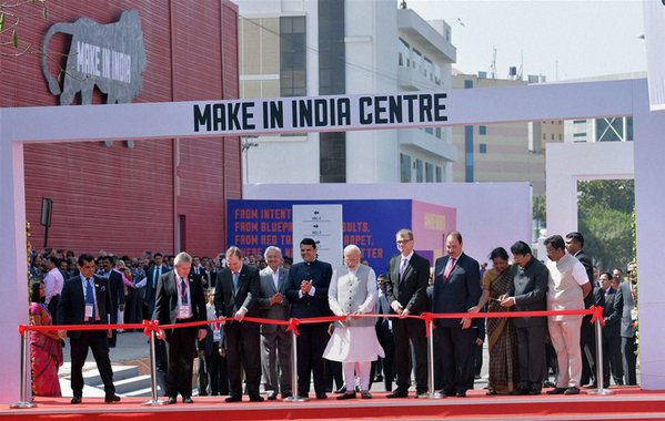 PM Narendra Modi inaugurates Make In India Centre in Mumbai. Modi inaugurates Make In India Centre,Make In India,Prime Minister Narendra Modi's 'Make in India',Prime Minister Narendra Modi's 'Make in India' programme,Modi inaugurates Make In India,PM Narendra Modi,Narendra Modi