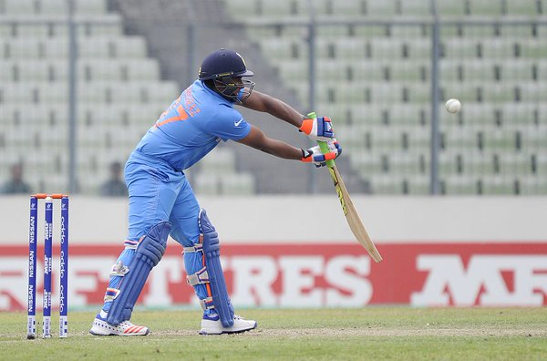 U-19 World Cup final: India all out for 145. U-19 World Cup final,U-19,india vs west indies,india vs west indies live score,India vs West Indies Live Streaming,india vs west indies live,india vs west indies u-19 world cup tv channel,India vs West indies u-19