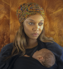 Supermodel Tyra Banks have shared images of her newborn son York.