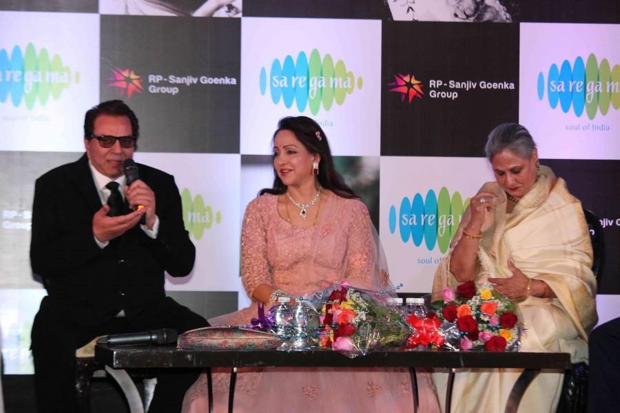 After 40 years, Hema Malini's 'Dream Girl' music launch,Hema Malini 'Dream Girl' music launch,Dream Girl music launch,Dream Girl music,Amitabh Bachchan,Jaya Bachchan,Dream Girl music launch pics,Dream Girl music launch images,Dream Girl music lau