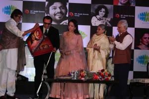 Hema Malini's 'Dream Girl' music launch,Hema Malini 'Dream Girl' music launch,Dream Girl music launch,Dream Girl music,Amitabh Bachchan,Jaya Bachchan,Dream Girl music launch pics,Dream Girl music launch images,Dream Girl music lau