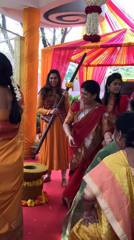 Photos of Chiranjeevi's Younger Daughter Srija's Wedding Preparation. Chiranjeevi's Younger Daughter Srija's,Chiranjeevi Daughter Srija's Wedding,Srija's Wedding,Srija's Wedding pics,Srija's Wedding images,Srija's Wedding photos,Srija's Wedding pictures,Chiranjeevi's Younger Daug