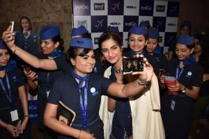 Sonam Kapoor,Neerja pays tribute to Air-hostess's,Sonam Neerja pays tribute to Air-hostess's,Team Neerja pays a tribute to Air-hostesses,Neerja,team Neerja,actress Sonam Kapoor,Neerja Bhanot