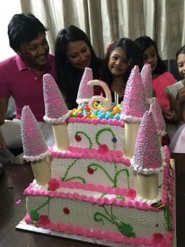 Ganesh, Shilpa's daughter Charithriya's birthday celebration