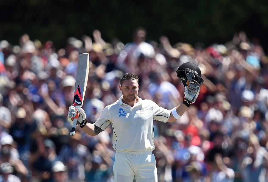 McCullum broke the world record for the fastest test century by clouting 100 runs from 54 balls after lunch on the first day of the second test against Australia. Brendon McCullum,New Zealand captain Brendon McCullum,McCullum scores fastest hundred in Test history,McCullum scores fastest hundred,fastest century in Test history,fastest century,fastest century in Test match,Viv Richards and Misbah-ul-Haq,Australia,Ne