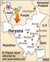 Haryana,Jat quota stir,jat agitation