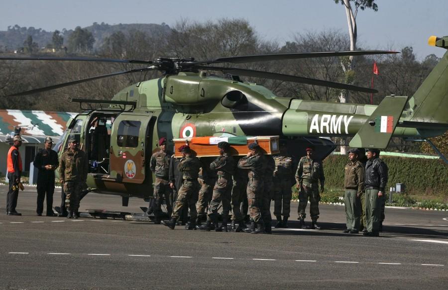Another officer of the Indian army's elite Para Regiment was killed on Sunday evening in the ongoing gunfight between guerrillas and security forces in Jammu and Kashmir's Pulwama district. Tushar Mahajan,Pampore martyr Captain Tushar Mahajan,Captain Tushar Mahajan,Wreath laying ceremony,Wreath laying ceremony of Tushar Mahajan,Jammu and Kashmir,Pulwama district,Indian army's elite Para Regiment,Indian army