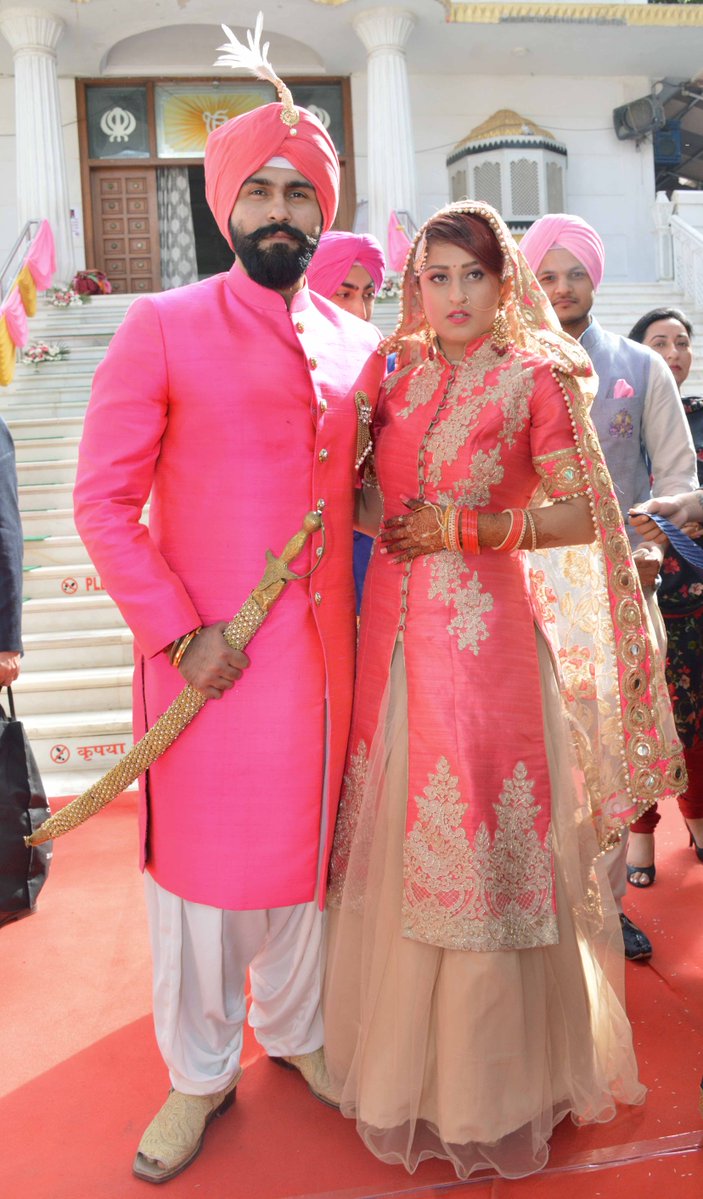 Raj Babbar's son Aarya Babbar marries girlfriend Jasmine Puri on (22 February). Aarya Babbar,Jasmine Puri,Aarya Babbar weds Jasmine Puri,Aarya Babbar marriage,Aarya Babbar wedding,Jasmine Puri marriage,Jasmine Puri wedding,Jasmine Puri wedding pics,Jasmine Puri wedding images,Jasmine Puri wedding photos,Jasmine Puri wedding pictures