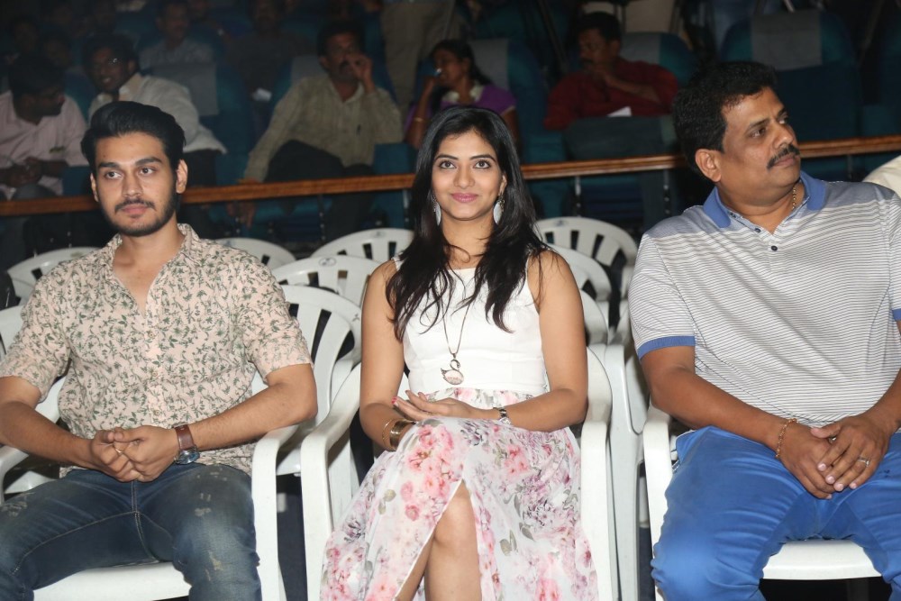 Telugu movie Drushya Kavyam Trailer launched on 23 February in Hyderabad Drushya Kavyam,Drushya Kavyam Trailer,Drushya Kavyam Trailer launch,Ram Karthik,Karishma Kulkarni,Bellam Ramakrishna Reddy,Bellam Sudha Reddy,Drushya Kavyam Trailer launch pics,Drushya Kavyam Trailer launch images,Drushya Kavyam Trailer launch stills,Drus