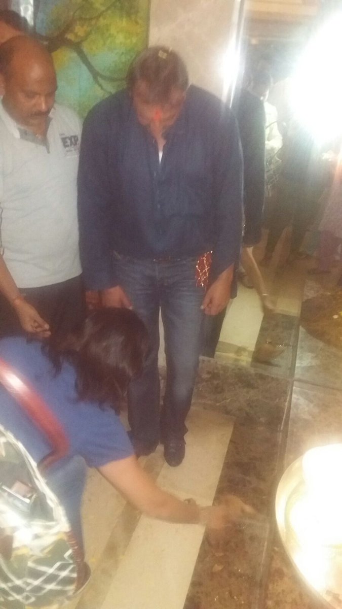 Sanjay Dutt out of Jail: A glimpse at his Activities post release Sanjay Dutt,Sanjay Dutt spent his day post release,Sanjay Dutt post release day,Sanjay Dutt out of Jail,Actor Sanjay Dutt,sanjay dutt release,sanjay dutt jail,Sanjay dutt upcoming movie,sanjay dutt jail term,sanjay dutt walks free