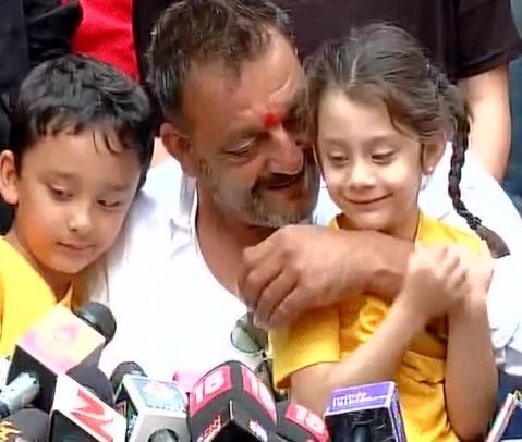 Sanjay Dutt out of Jail: A glimpse at his Activities post release Sanjay Dutt,Sanjay Dutt spent his day post release,Sanjay Dutt post release day,Sanjay Dutt out of Jail,Actor Sanjay Dutt,sanjay dutt release,sanjay dutt jail,Sanjay dutt upcoming movie,sanjay dutt jail term,sanjay dutt walks free