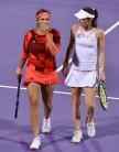 The world's top tennis team of Sania Mirza and Martina Hingis had not lost a match since last August in Cincinnati.