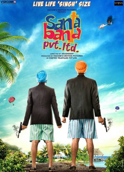 Vir Das, Boman Irani's upcoming bollywood movie Santa Banta Pvt Ltd first look poster. Vir Das,Boman Irani,Santa Banta Pvt Ltd first look poster,Santa Banta Pvt Ltd first look,Santa Banta Pvt Ltd poster,bollywood movie Santa Banta Pvt Ltd,Santa Banta Pvt Ltd movie stills,Santa Banta Pvt Ltd movie pics,Santa Banta Pvt Ltd movie images,Santa