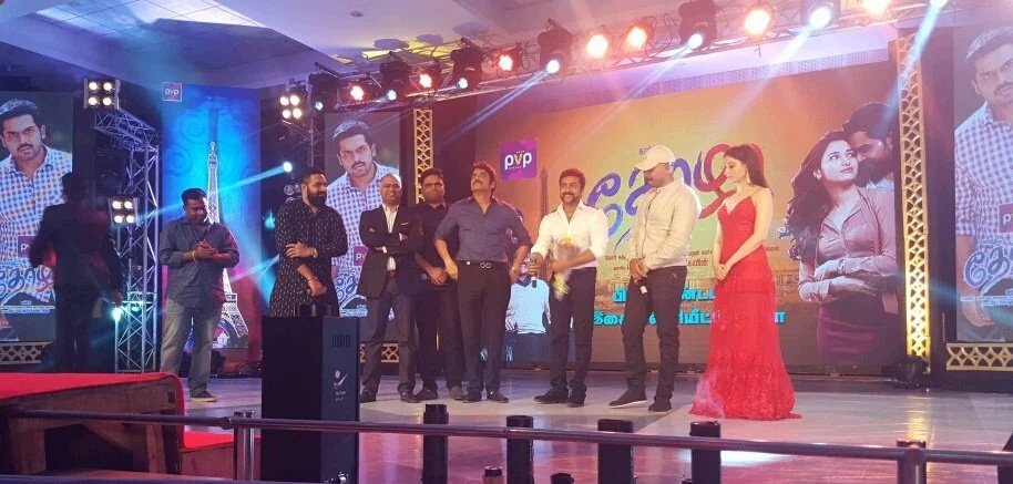 The audio launch of Nagarjuna, Karthi and Tamannaah's Tamil movie Thozha,Thozha Audio Launch,Nagarjuna,Karthi,Tamannaah,Suriya,Thozha Audio Launch Photos,Thozha Audio Launch pics,Thozha Audio Launch images,Thozha Audio Launch stills,Thozha Audio Launch pictures